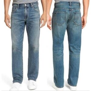 Citizens For Humanity SID Classic Straight Hertford Denim Blue Jeans Sz 40 NEW